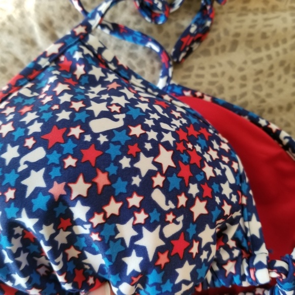 Vineyard Vines star and whale string bikini top - Picture 3 of 3